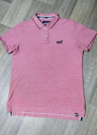 Чоловіча футболка superdry, розмір м, 100% бавовна.