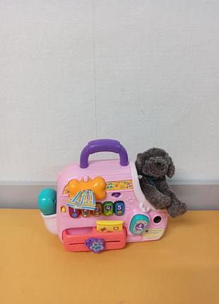 Інтерактивний ігровий набір переноска для цуценят vtech cutie paws
 щасливе цуценя