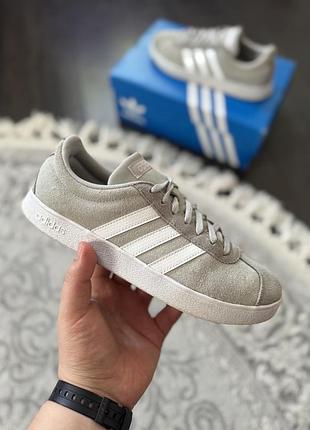 Кросівки adidas vl court 2.0 performance замшеві