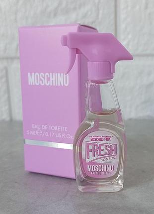 Moschino pink fresh couture мініатюра для жінок (оригінал)