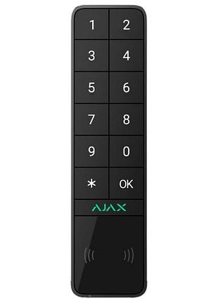 Клавиатура управления ajax keypad outdoor jeweller 8eu black