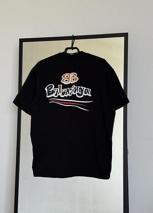 Футболка оверсайз унісекс balenciaga розмір s