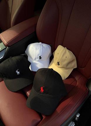 Кепка polo ralph lauren бейсболка ральф лорен чоловіча жіноча нова