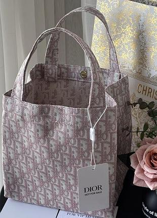 Dior сумка тоут шопер пляжна