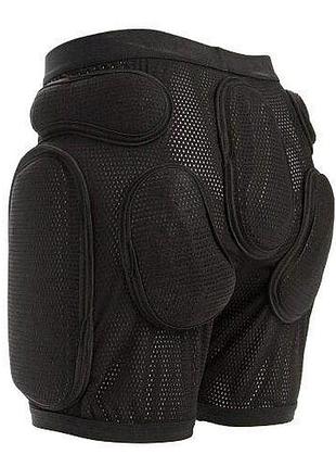 Защитные детские шорты sport gear черные