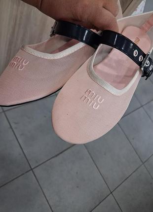 Балетки miu miu , 39 р   в наявності