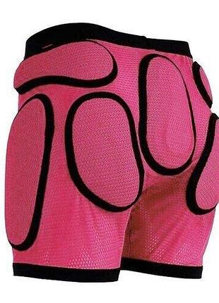 Защитные детские шорты sport gear розовые
