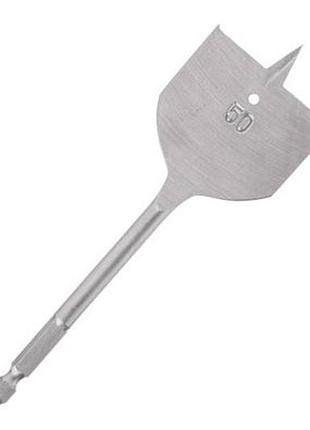 Свердло по дереву пір'яне intertool 50 x 150мм hex (sw-0050)