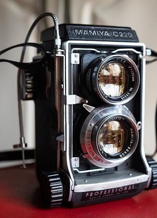 Mamiya c220 плівка середній формат
