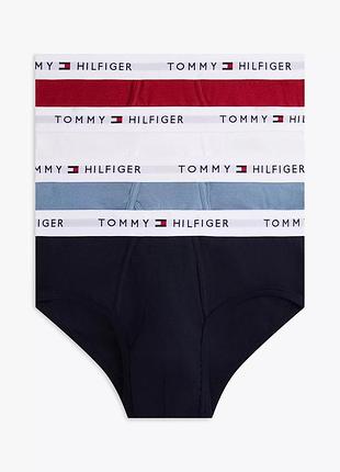 Мужское белье набор из 4 трусиков cotton classics tommy hilfiger оригинал p xl