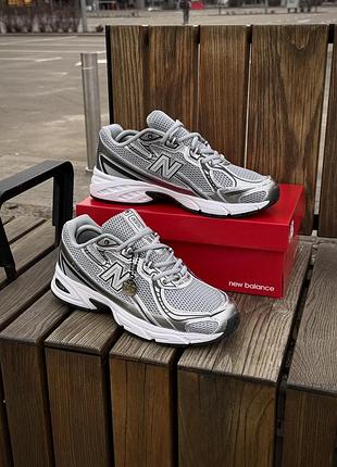 Кросівки new balance 740, сірі (сітка, весна - літо) 0037-8