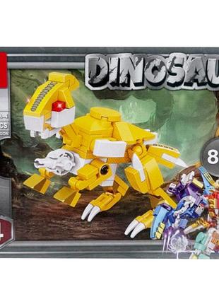 Дитячий конструктор "dinosaur" 88082a-4, 87 деталей