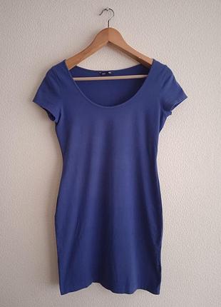Плаття-футляр бавовняне h&m basic розмір м