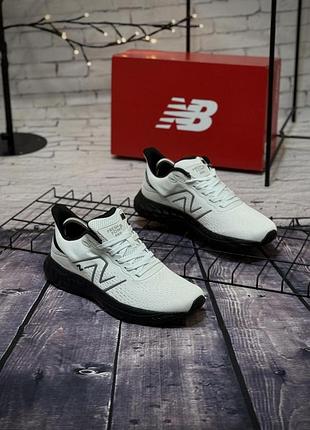 Кросівки new balance fresh foam 880, білі (сітка) літні 3191-3