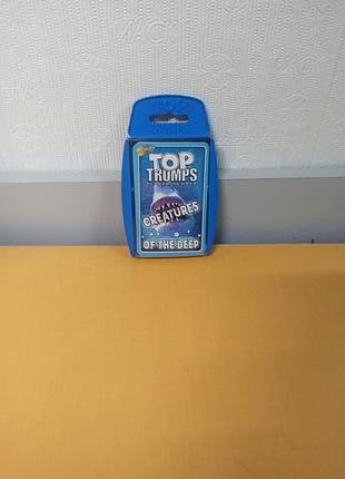 Карткова гра top trumps creatures of the deep, істоти глибин