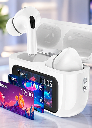 Беспроводные наушники bluetooth hoco ew72 tws с сенсорным экраном 26x-29