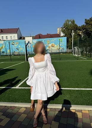 Лляна сукня