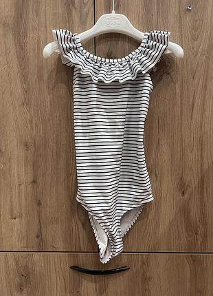 Купальник в смужку h&m