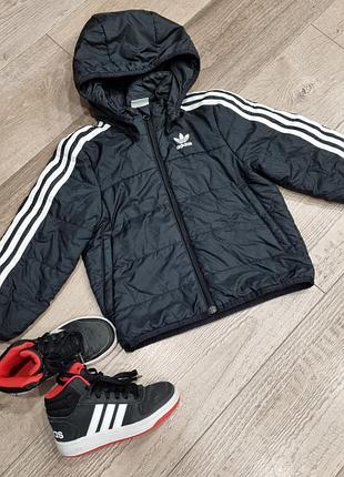Куртка adidas деми 110 размер 4-5 лет