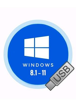 Загрузочнa usb флешка з одним або декількома windows 🪟-xp/7/8/8,1/10/11 драйвера та програмами.нові.