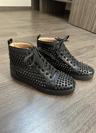 Чоловічі/жіноча високі кросівки christian louboutin