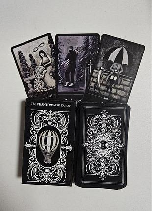 Карти таро the phantomwise tarot 78 карт 🔮 оракул таро містична колода готика езотерика подарунок магія