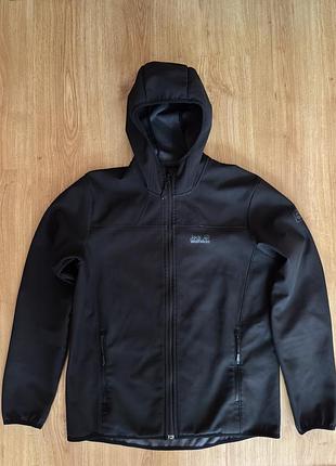 Вітровка куртка софтшел jack wolfskin stormlock soft shell розмір м