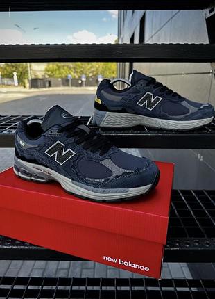 Кросівки new balance 2002r (blue & black) 917-13