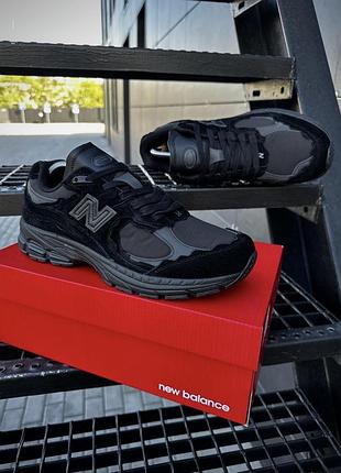Кросівки new balance 2002r (all black) 917-1