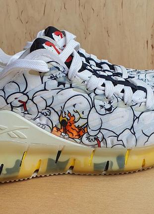 Женские кроссовки reebok zig kinetica ghostbusters stay puft marshmallow h03290 роз. 36