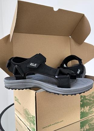 Високоякісні босоніжки на липучках jack wolfskin