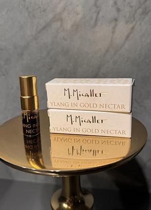 M.micallef ylang in gold nactat пробник оригінал 2ml рідкість