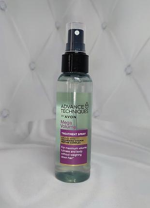 Сироватка-спрей для волосся "мега-об'єм" mega volume advance techniques by avon