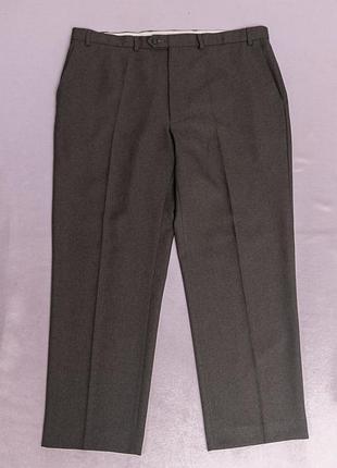 Демисезонные мужские костюмные брюки прямого кроя ✂️marks&amp;spencer 📍размер waist 102cm, inside leg 74 cm (детали в описании)
