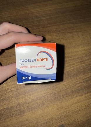 Гель еффезел форте новий 30 г