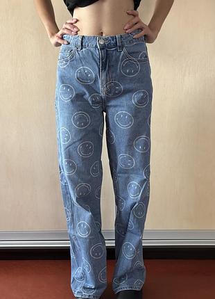 Джинси smiley x h&m 2