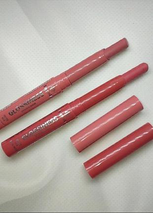 Помада-бальзам для губ glossiness lipstick balm bogenia