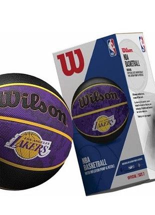 М'яч баскетбольний wilson nba team tiedye bskt la lakers