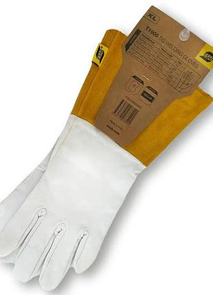 Перчатки для tig сварки esab т1000 s