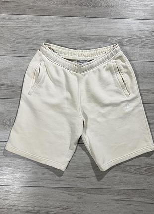 Бежеві спортивні шорти адідас adidas cotton comfort, s, оригінал