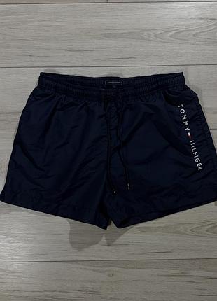 Пляжные плавательные премиум шорты хилфигер Tommy hilfig logo, xxl, оригинал