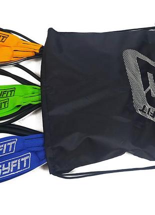 Резиновые петли эспандер easyfit набор эспандеров 3 шт, 4-60 кг ef-eblp-460