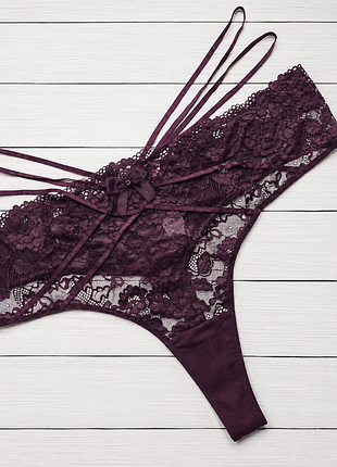 Мереживні трусики hunkemoller 🎀 оригінал, жіноча сексуальна білизна