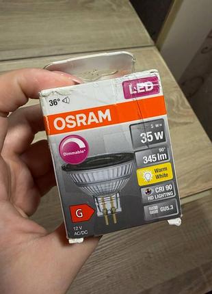 Світлодіодна лампа osram superstar потужністю 5вт