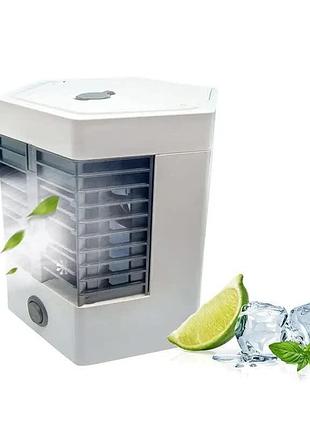 Мини-кондиционер arctic air ultra pro 2x с увлажнителем воздуха ∙ настольный портативный кондиционер arctic air ultra pro 2x