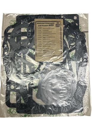 Волж. р/к прокладок кпп ямз-238вм с демультипликатором паронит 0.8-1,0 мм (волчанск)