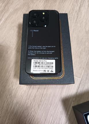 Мини-смартфон soyes xs19 pro 4/64gb (dual sim, android, face unlock) + чехол и защитное стекло 6