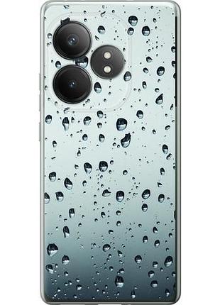 Чехол на realme gt neo6 se стекло в каплях из силикона fch_0160227