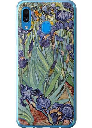 Чехол на samsung galaxy a30 2019 a305f винсент ван гог. ирисы из пластика fch_0010823