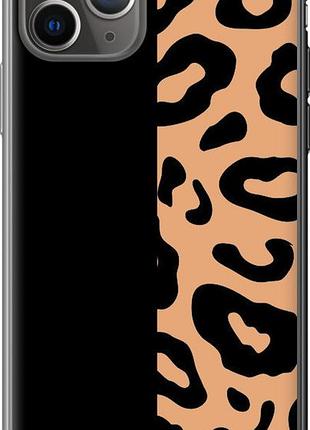 Чехол на iphone 11 pro пятна леопарда из пластика fch_0006949